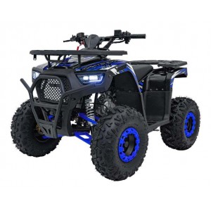 Benzininis keturratis vaikui DISCOVERER 125CC iki 60 km/h (Mėlyna/Juoda)